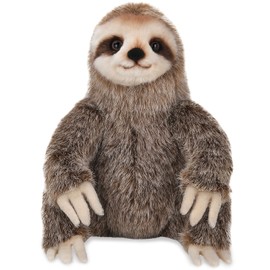 Bearington Simon Plush Three Toed Sloth Stuffed Animal, 10 inches