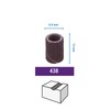 Dremel 438 Sanding Bands Multipack, 6 Sanding Bands (6,4 mm