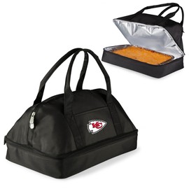 PICNIC TIME Black Kansas City Chiefs Potluck Casserole Tote