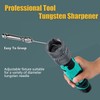 Cordless Tungsten Electrode Sharpener Grinder For TIG welding, 6 sizes&10