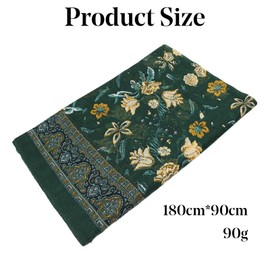 Ladies Scarves, Ladies Scarves Lightweight, Chiffon Wraps, Lightweight Floral Printed Sheer Shawls, for Spring, Autumn, Lightweight Scarves Valentine's New Year Gift for Your Lovers 90 * 180CM