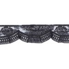 Yabi Front Curtain Rose Pattern Lace Front Curtain L (Width