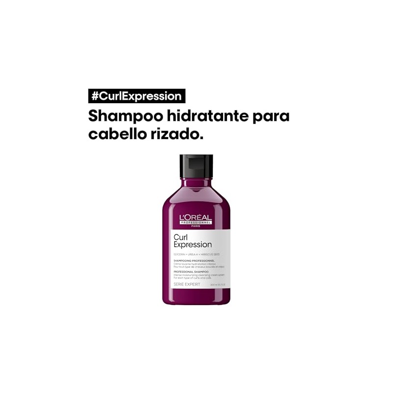 L'Oréal Professionnel Curl Expression Shampoo | Shampoo Hidratante para Rizos