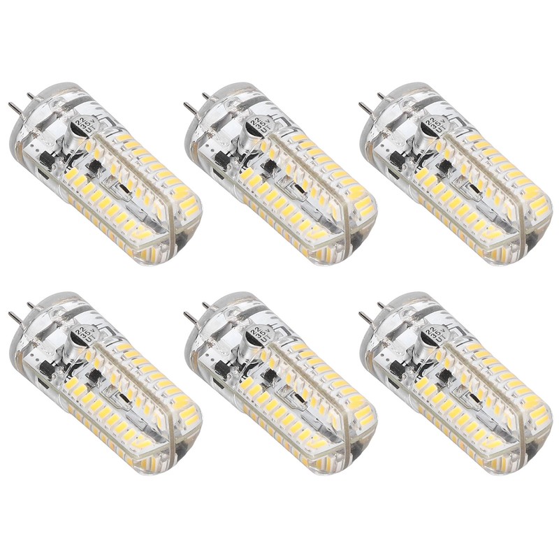 6 Pcs G4 LED Bulbs Bi Pin Base Light Bulbs