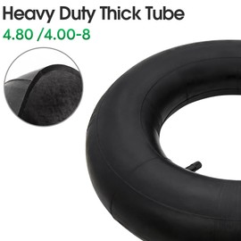 2pcs 4.80/4.00-8 Inner Tube with TR-13 Straight Valve, Compatible with Various Lawn Mowers, Wheelbarrows, Garden Trailers, Go-Karts, Golf Carts and More