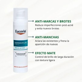 Eucerin Dermo Purifyer 40ml Triple Efecto Serum