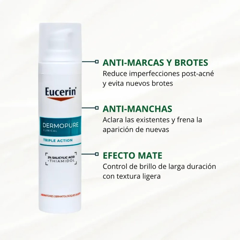 Eucerin Dermo Purifyer 40ml Triple Efecto Serum