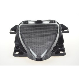 TOPZONE PARTS Version 2 LED Brake Tail Light with Integrated Turn Signal Indicators For Suzuki Boulevard M109R ; VZR 1800; M1800R (ITU, Grey)