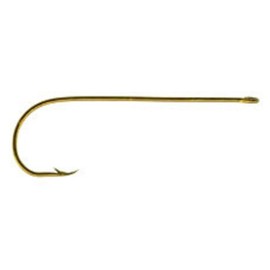 Mustad Classic Extra Fine Wire Point Bent in Aberdeen Hook (Pack of 10), 37363-BE-4-10, Blonde, 4
