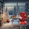 ACOFRR Chritmas Office Chair Covers Universal Protective Stretchable Slipcover for