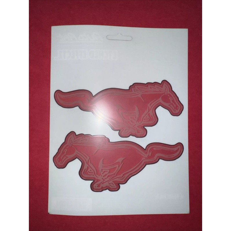 Chroma Ford mustang etched glass look window windshield decal sticker