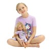 HDE Girls Unicorn Pajamas with Matching Doll Outfit Cotton Pajama
