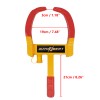 AUTOXBERT 2PCS AntiTheft Wheel Clamp Boot Tire Lock Trailer for