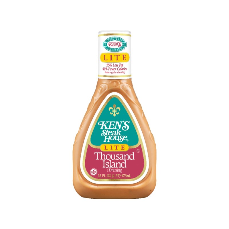 Ken's Steak house LITE Thousand Island Dressing 16 Fl Oz