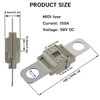 SIGANDG AMI/Midi Fuse 150A High Current Bolt-on Fuse 80 Amp