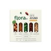 FLORA01, Barras de protena Des__Ayuno, Sabor natural, Libre de sellos,