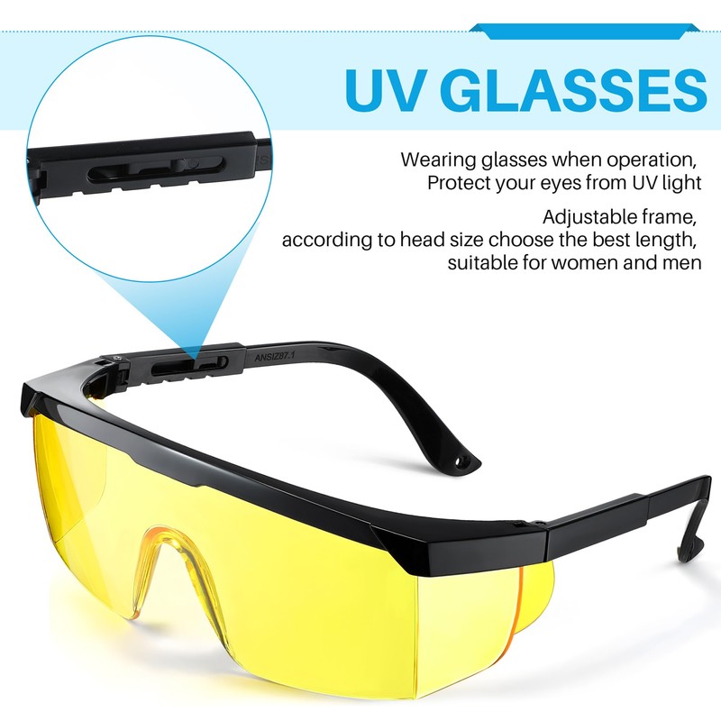 Qualirey 36 Watts UVC Ozone Light with Remote Control and