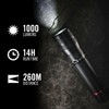 2 pezzi Coast G60R 1000 lumen torcia ricaricabile impermeabile