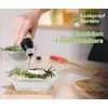 M1SS 25Pcs x 450ML No.2 Aluminium Foil Tray with Lids