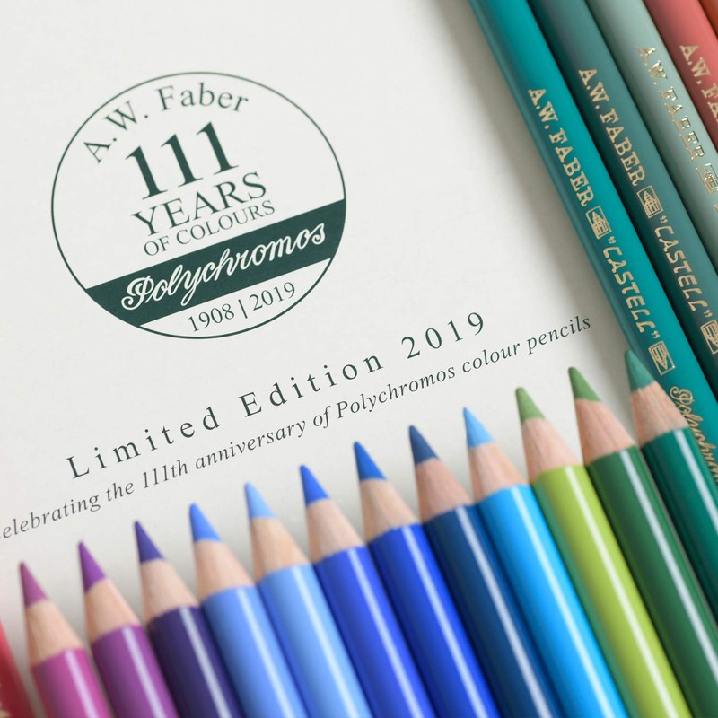 FABER-CASTELL Limited Edition 111th Anniversary - Tin of 24 Polychromos