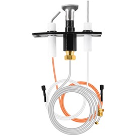 Hiorucet 4021-422 Pilot Assembly for Heatilator, Heat N Glo and Quadra-Fire Fireplaces Parts, Heatilator ND4236I, ND4236IL, ND3630I, Heat N Glo 6000TR-OAK-IPI, SL-550TRS IPI Pilot 4021-422 Natural Gas