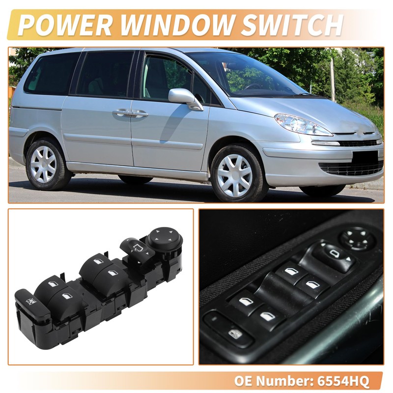 A ABSOPRO Front Left Driver Side Power Window Switch for