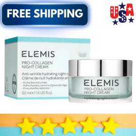 Elemis Pro-Collagen Anti-Wrinkle Night Cream - 1.6 fl oz 50 mL NEW In Box