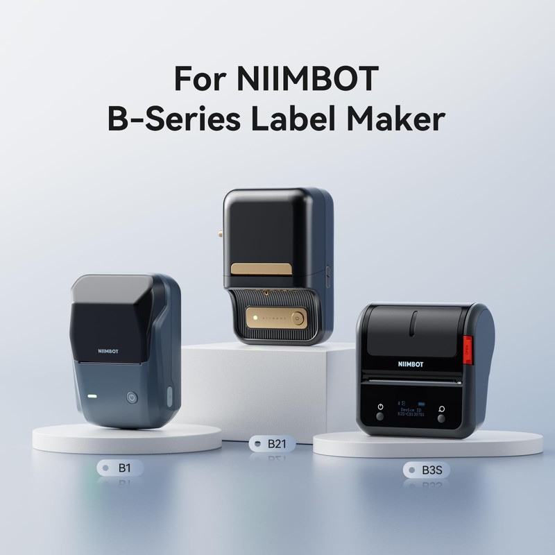 NIIMBOT Label Maker Tape for D101 Printer, Thermal Label Paper