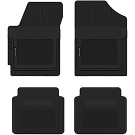 PantsSaver Custom Fits Car Floor Mats for Nissan 370Z 2012,Front & 2nd Seat Heavy Duty Floor Mat (4PC), All Weather Protection for Vehicle,Black