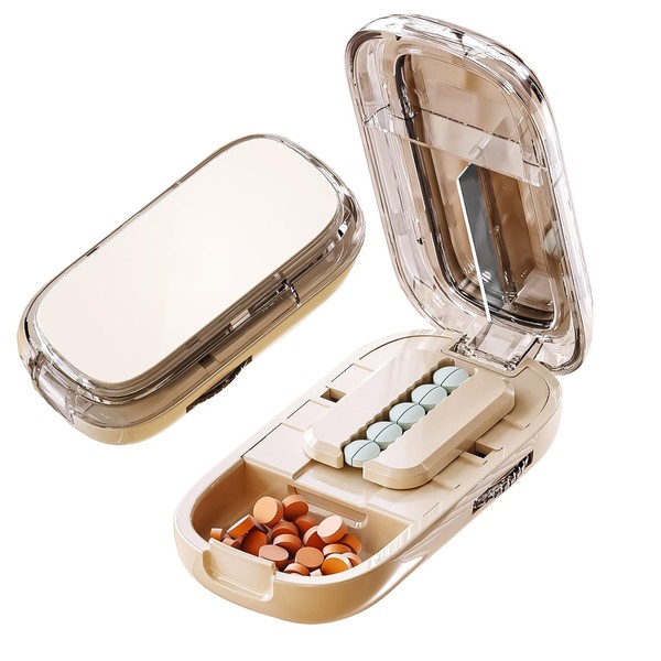 Pill Cutter Splitter for Small and Tiny Pills,Adjustable Pill Splitter