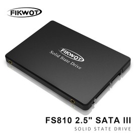 Fikwot FS810 SSD SATA III 2.5" 6GB/s, Internal Solid State Drive 3D NAND Flash (250 GB)
