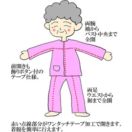 Senior Pajamas Winter Warm Owls Women's Quilt Men's Men's One Touch Tape Full Full Open Specifications Soft Touch , , ,