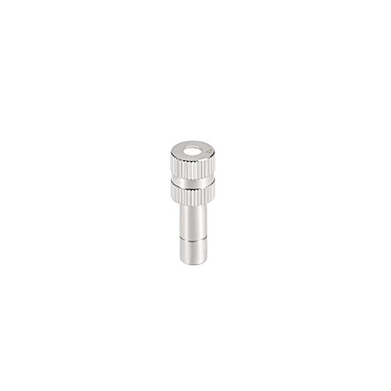 sourcing map Brass Fog Nozzle for 6 mm Plug Connection