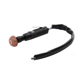 CDZHLTG 2500rpm Low Speed Air Tire Buffer, 35mm Pneumatic Buffing Tool with Whip Hose, Variable Speed Tire Grinder for Inner Liner Cleaning, Reaming and Drilling