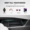 Neepiar 3PCS Center Console Organizer Compatible with 2021-2025 Nissan Rogue