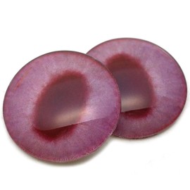 Albino Rabbit Glass Eyes for Art Dolls, Sculptures, Props, Masks, Fursuits, Jewelry Making, Taxidermy, and More (14mm)