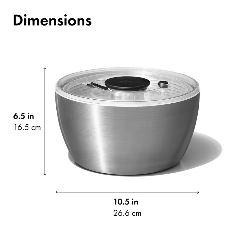 OXO Steel Salad Spinner