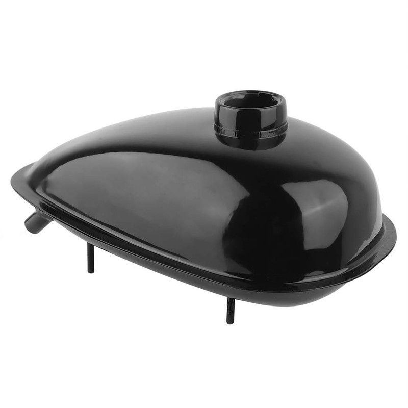 ANKROYU Motorized Bicycle Fuel Tank, Steel Gas Container with Antirust