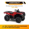 WeiSen Winch Mount Bracket Plate No Drill Compatible with Honda