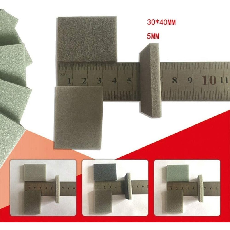 myoseya Sponge File Sponge Abrasive Set Sponge Paper Sanding Sponge