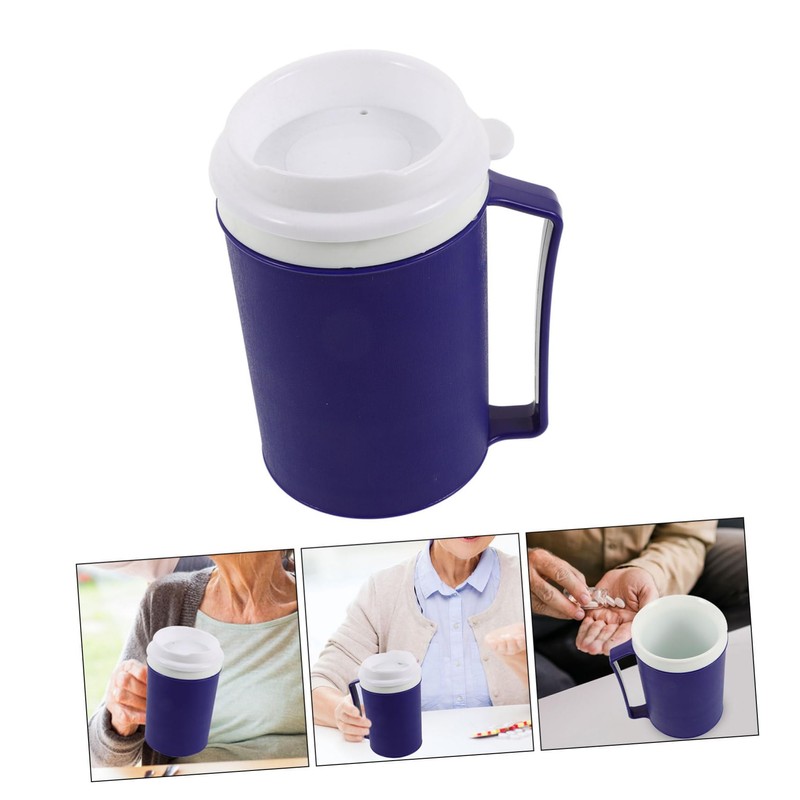 COLLBATH Disabled Patient Water Cup Unbreakable Drinking Cup for Elderly
