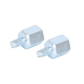 Motoforti 2pcs 8mm RH to 6mm RH Rearview Mirrors Adapter for Motorcycle Long-lasting