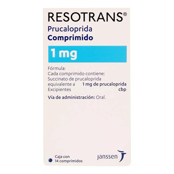 Resotrans 1 Mg 14 Tabletas
