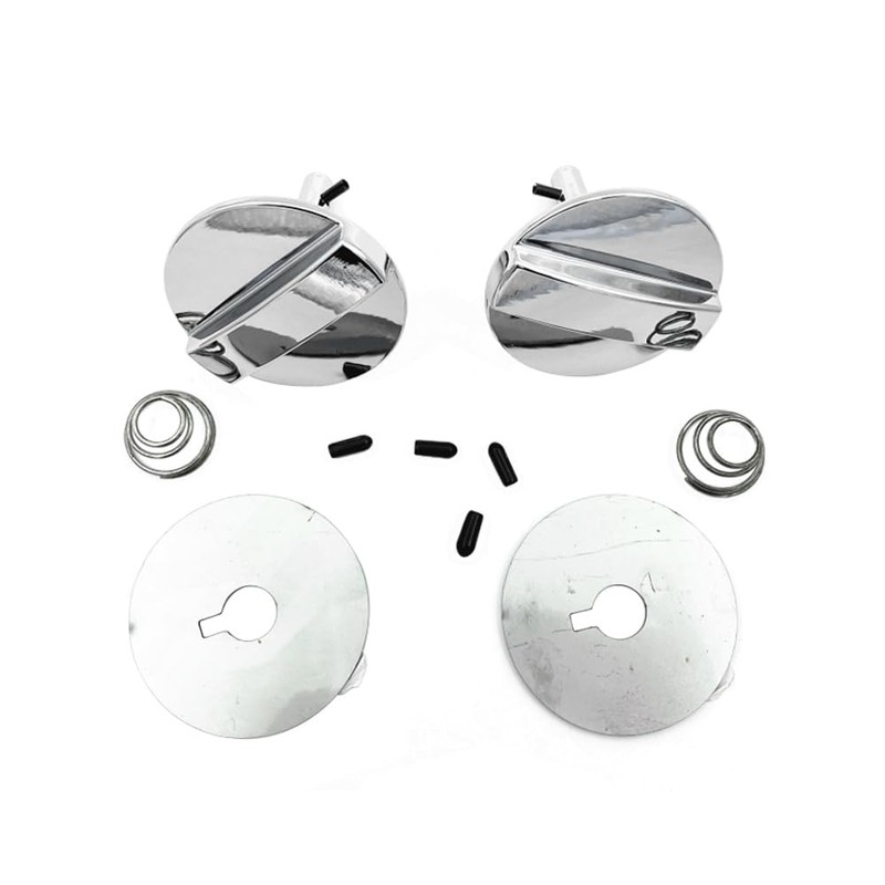 Lskioer 2Pcs Hood Pins Twists Locks Fits for Oldsmobile Cutlass