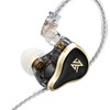 KZ ZAS in-Ear Headphones Wired Earbuds 16-Unit Hybrid in Ear