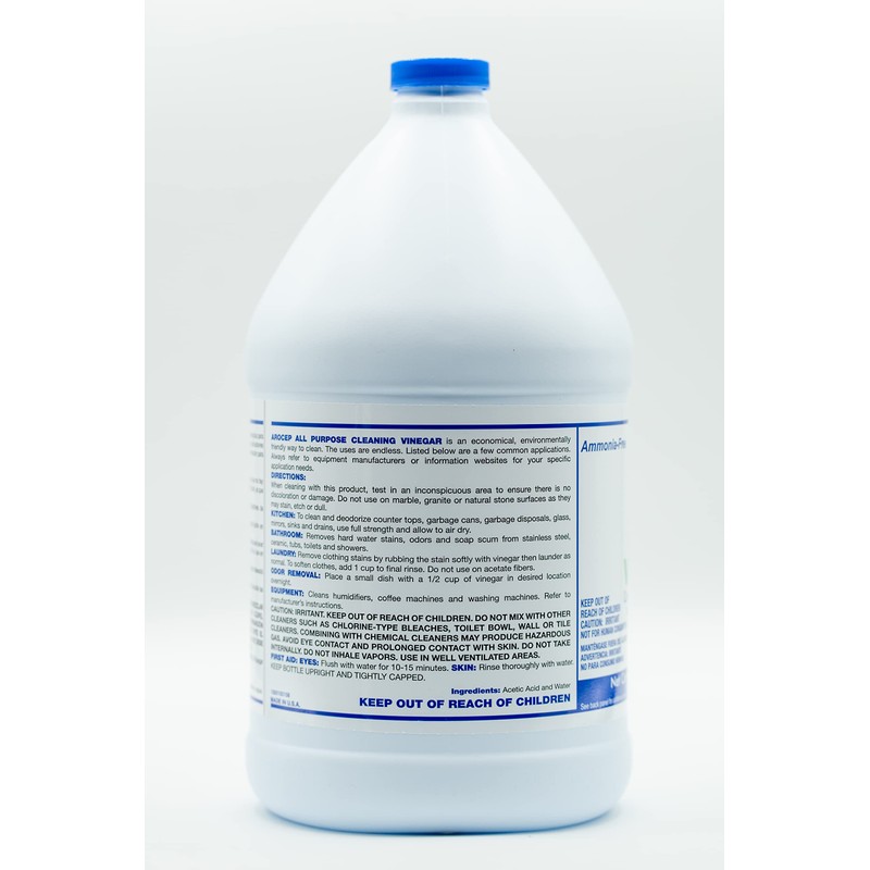 CPDI All-Purpose White Vinegar Cleaning Solution, 1 Gallon, Multi-Surface Cleaner