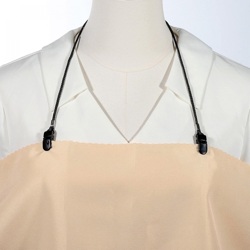 sourcing map Napkin Chain, 12.8" 2Pcs Polyester Neck Bib Holder