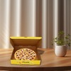 HAISENGO 12 PCS Pizza Boxes, 9 x 9 Inch Kraft