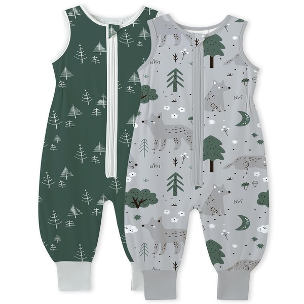TotAha Toddler Sleep Sack with Legs, 0.5 TOG Baby Sleeping