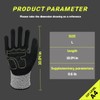 ZenQeek Cut Resistant Work Gloves for Men and Women Used